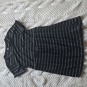 🎉SALE 3/$18 Wild Fable Black and White Knit Babydoll Dress